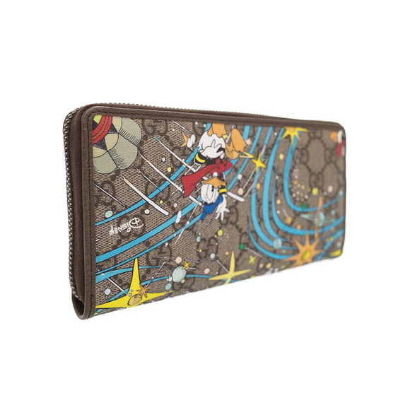 Gucci Long Wallet DISNEY Duck Zip Donald - Picture 2 of 5